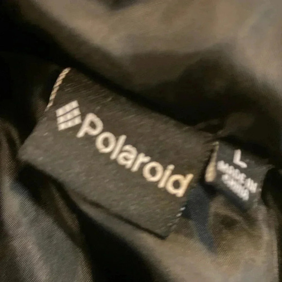Vintage Polaroid Windbreaker size large - Picture 3 of 3